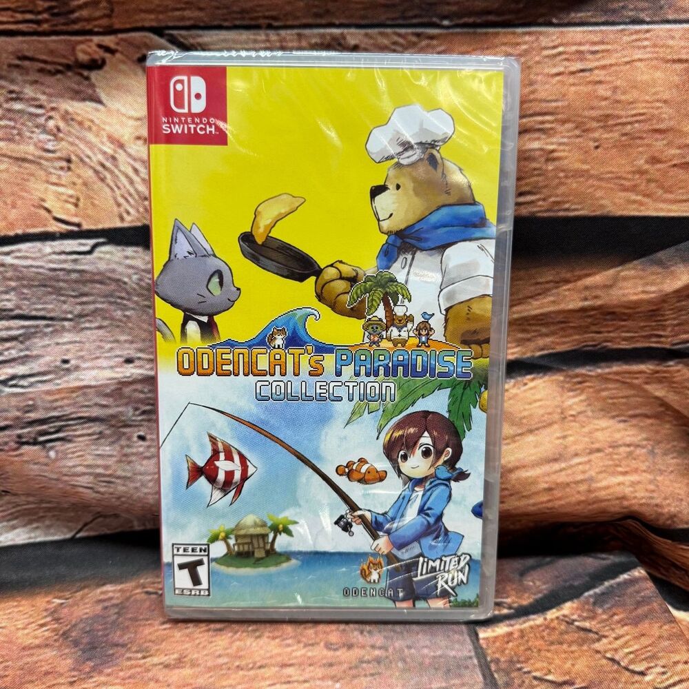 Odencat's Paradise Collection Nintendo Switch Limited Run Games LRG 197 Sealed